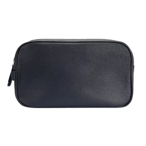 Signature Leather Wash Bag